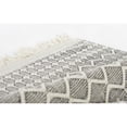 thumbnail image 4 of Momeni Ember Hand Woven New Zealand Wool Polyester Geometric Black Area Rug 9' X 12', 4 of 6