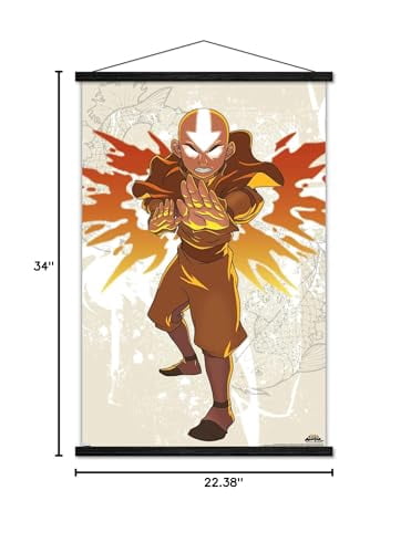 Avatar - Avatar State Wall Poster with Wooden Magnetic Frame, 22.375" x 34"