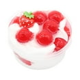 thumbnail image 2 of Mightlink 60/120ml Fruit Ice Cream Slime Mud Clay Craft Stress Reliever Sludge Kids Toy, 2 of 7