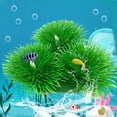 thumbnail image 4 of Walbest Eriocaulon Cinereum Breeding Grass, Effective for Both Livebearers and Egg Layers, Perfect Hideout for Fry Population, 2-Way Artificial Plant Tank Decoration for Community Tanks, 4 of 7