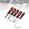 thumbnail image 3 of Car Trim Removal Pry Tool Kit, Thumb Stops Metal Pry Tool Set 5 PCS  for Upholstery Door Panel, 3 of 7