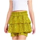 thumbnail image 1 of Vestido de baile brillante para niños, falda corta, falda plisada de princesa, media falda, falda corta, falda de poliéster para niños, 1 of 5