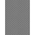 thumbnail image 1 of Ahgly Company Indoor Rectangle Patterned Silver Gray Novelty Area Rugs, 7' x 10', 1 of 6