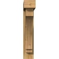 thumbnail image 2 of Ekena Millwork 6"W x 28"D x 32"H Imperial Block Rough Sawn Bracket w/ Offset Brace, Western Red Cedar, 2 of 25