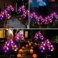 thumbnail image 4 of Halloween Tree Light with 20 LED Pumpkin Bat Ghost Lights, Solar Operated Halloween Lights, Halloween Decorations Indoor Outdoor for Home Table Mantle Halloween Party Decor, 12.59x31.5", 4 of 8