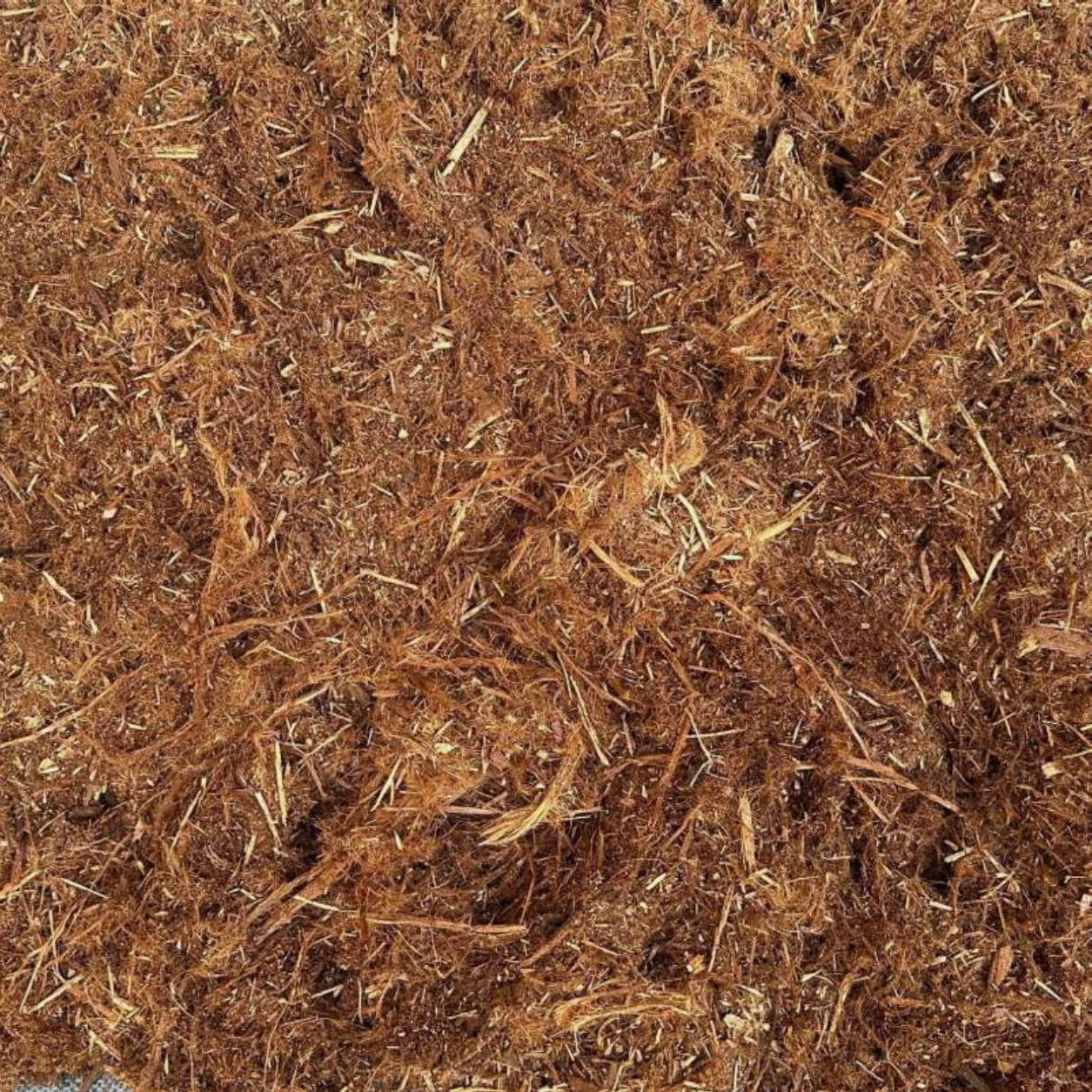 Fresh Natural Shredded Redwood Mulch, 1 Cubic Foot (34QT) Fine Gorilla Hair Garden Bark. Uses are Landscaping Beds, Potting Soil Mixes, Weed Deterrence, Moisture Retention, and more.