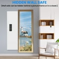 thumbnail image 3 of 53" Fingerprint Touch Panel In-Wall Hidden Gun Safe for Rifles with Adjustable Shelving, Multi-Storage Solution for Firearms & Valuables with Military-Grade Security (White), 3 of 9