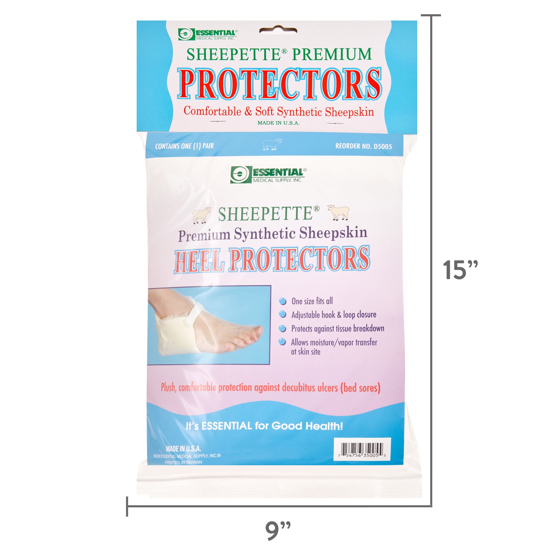 Sheepette® Synthetic Lambskin Elbow Protectors, One Size