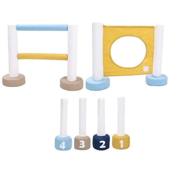 Sinyiin 3 In 1 Dog Agility Equipment Set with Obstacles Hurdles Poles Accessories for Backyard or Outdoor Indoor Use