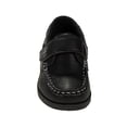 thumbnail image 5 of Beverly Hills Polo Club Boy Hook and Loop Strap Toddler Boat Shoes, Black, 9, 5 of 7