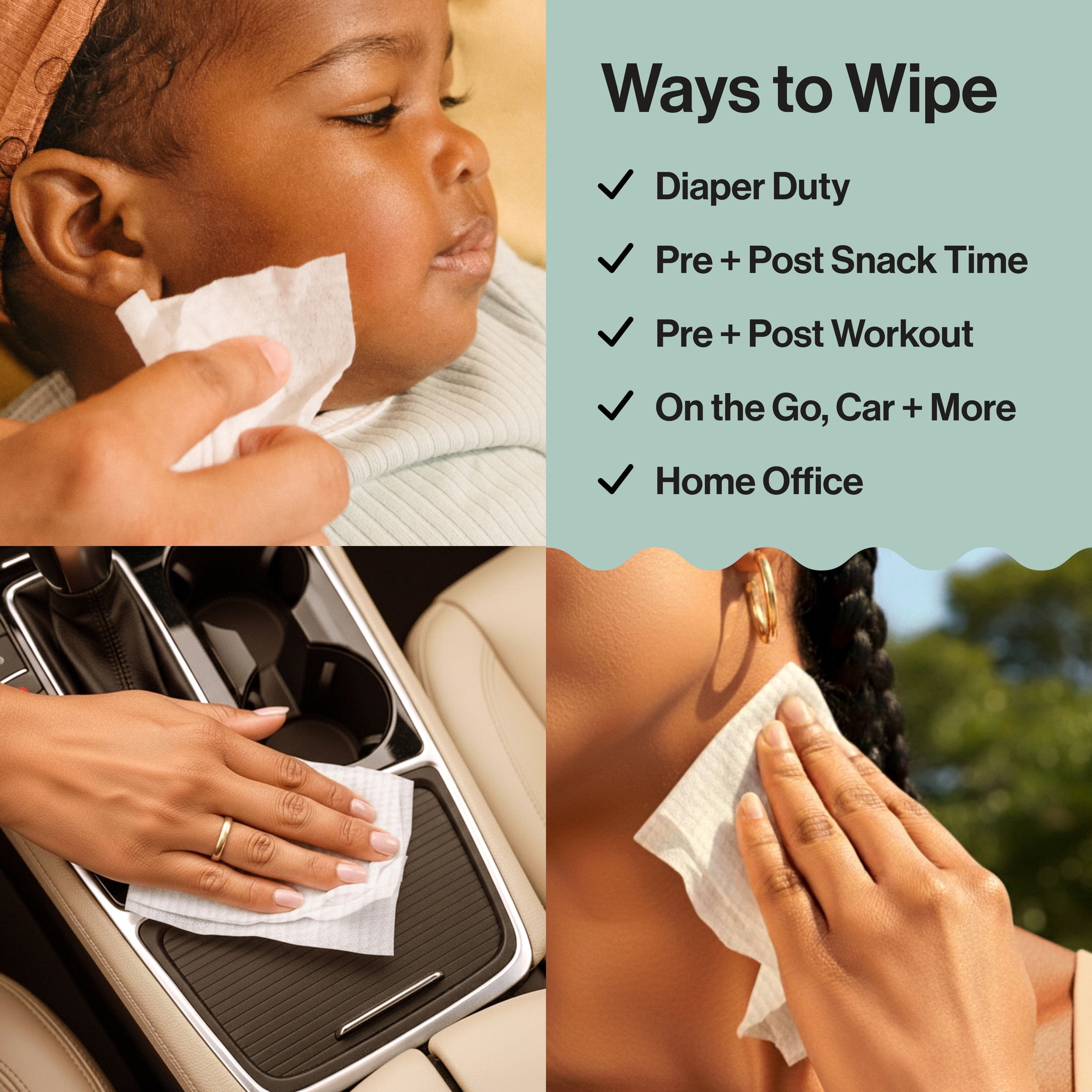 The Honest Company Clean Conscious™ Wipes, Geo Mood, 288 Count