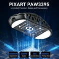 thumbnail image 6 of ATTACK SHARK R3 46g Superlight Magnesium Alloy Wireless Gaming Mouse, BT/2.4G/Wired Computer Mouse, 8KHz Polling Rate, PAW3395 26K DPI Sensor Programmable Mice Griptape for PC/Laptop/Mac (Black), 6 of 9