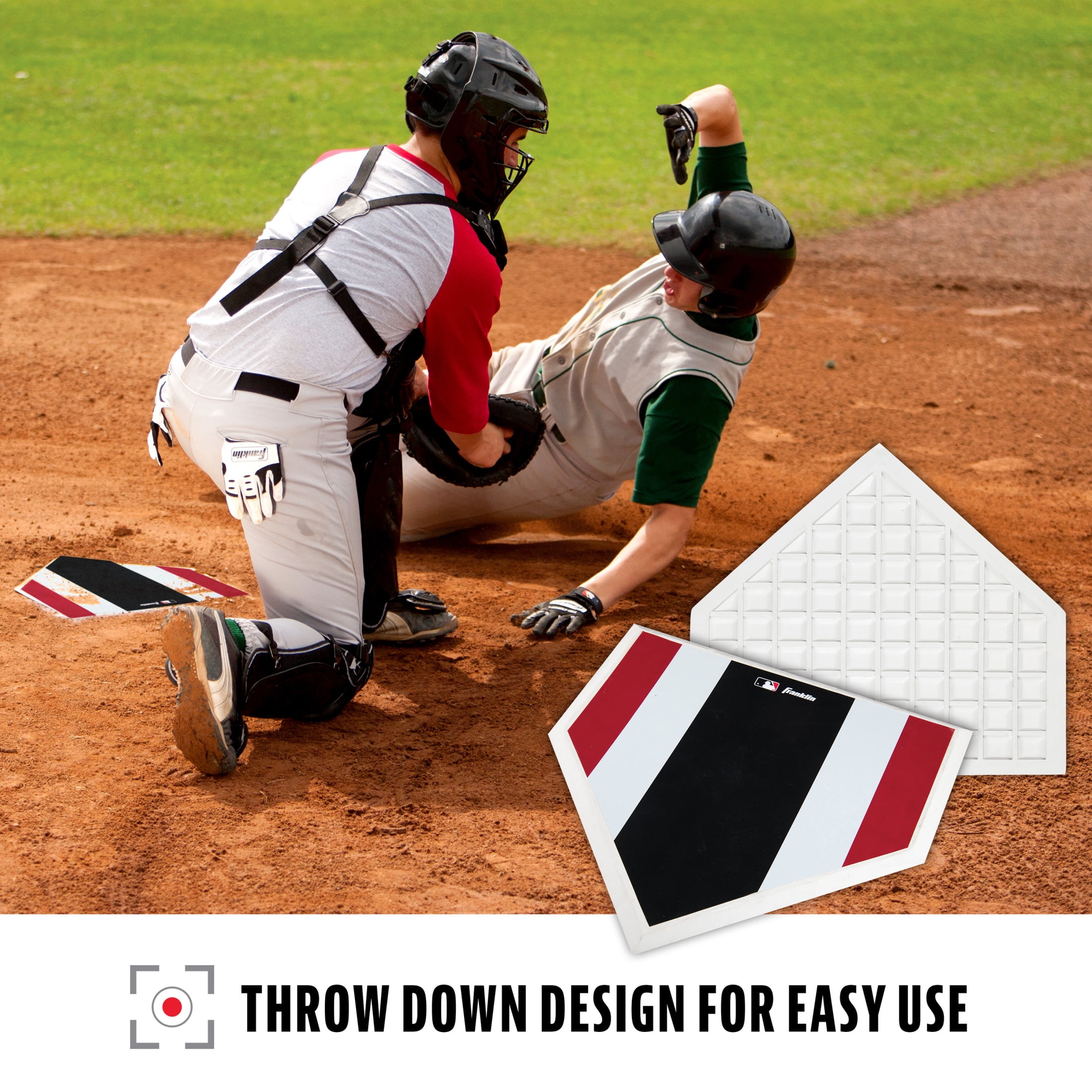 Franklin Sports Adult, Teen Baseball Pitching Rubber (Set of 1)