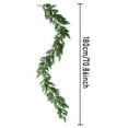 thumbnail image 3 of Real Touch Cedar Garland, Artificial Realistic Thick Christmas Greenery Faux Cedar Garland for Mantle Table Stairs Wall Outdoor Indoor Christmas Decorations, 3 of 9