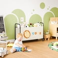 thumbnail image 4 of GRANNY SAYS Kids Large 135L Toy Chest, 300D Oxford Cloth & Metal Toy Storage Organizer with Lockable Silent Wheels, Beige, 4 of 9