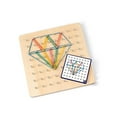 thumbnail image 4 of Geoboard de madera BANYUO 8x8 Pin juguete educativo, 4 of 5