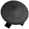 thumbnail image 1 of Capuchon de Poteau Lumineux Rond 3-1/2 Pouces - Plastique Noir, 1 of 9