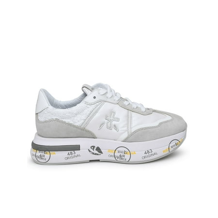 

PREMIATA Woman Sneaker Cassie In Misto Pelle Bianca