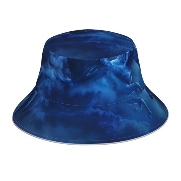 Balery Pegasus Night Sky Sombreros para el sol para hombre y mujer, sombrero de pescador con UPF 50+