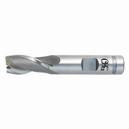 Osg HSS End Mill, 17/32in.dia., 1-1/8in.Cut L 5731500