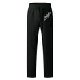 thumbnail image 4 of WEAIXIMIUNG Pantalon de Neige Homme Mode Décontractée Imprimé Lin Poche Pantalon à Lacets Grande Taille, 4 of 4