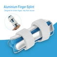 thumbnail image 3 of Férula de aluminio, férula de aluminio para dedo y mano, férula para dedo, férula para mano y dedo, férula maleable, férula de recuperación para dedo, confiable y duradera, 3 of 11