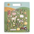 thumbnail image 1 of mushie Reusable Sticker Book Set (Farm) | 100+ Removable Puffy Stickers | Arts & Crafts Activity for Kids | Ages 3+, 1 of 5