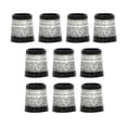 thumbnail image 1 of Toystoory 10Pcs Golf Iron Ferrules High Quality Sleeves Tapered  Shaft Premium Decoración del hogar Plata, 1 of 1