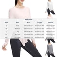 thumbnail image 3 of FNFYFH Long Sleeve Workout Tops for Women with Thumb Holes Side Split Loose Fit Gym Yoga Shirt Ice Silk Sun Protection Shirts, 3 of 8