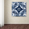 thumbnail image 3 of Trademark Fine Art "Coast Lines II Indigo and Cream" Canvas Art by Silvia Vassileva, 3 of 3
