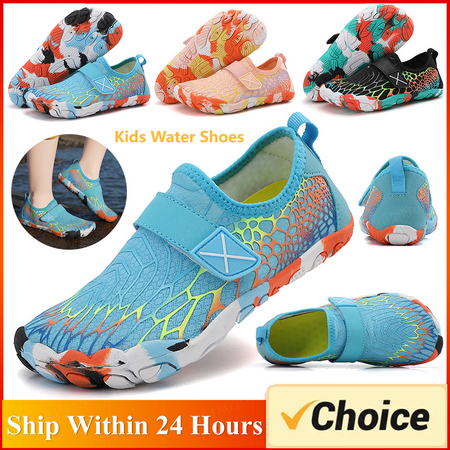 

Kids Water Swimming Shoes Sneakers Barefoot Shoes Kids Beach Sandals Upstream Aqua Shoes Quick-Dry River Sea Diving Gym