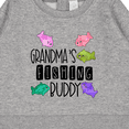 thumbnail image 3 of Inktastic Grandma's Fishing Buddy with Colorful Fish Baby Sweatshirt, 3 of 4