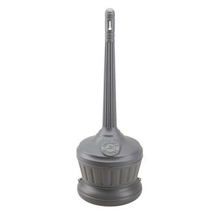 Commercial Zone - 711303 16 Quart Outdoor Trash - Gray