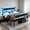 Black, variant on 20 Inch Tall King Size Bed Frame with Headboard,Victorian Vintage Metal Bed Frame,LED & Charging Station,Under-Bed Storage Space,No Box Spring Needed,Noise Free