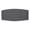 Charcoal Gray, variant on Jacob Alexander Men's Solid Color Cummerbund - Sky Blue