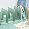 thumbnail image 2 of YongCo Practical Bookends Reading Shelf File Sorter Acrylic Bookends for Book Magazines, 2 of 19