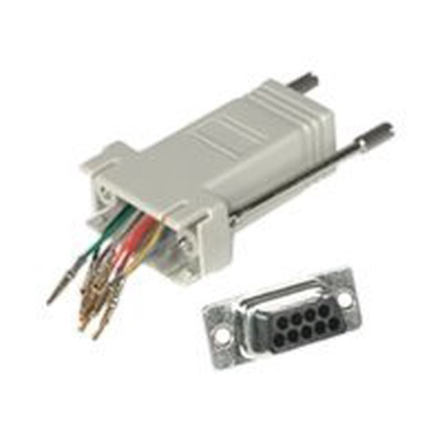 C2G - Adaptateur Réseau - RJ-45 (F) à DB-9 (F) - Gris