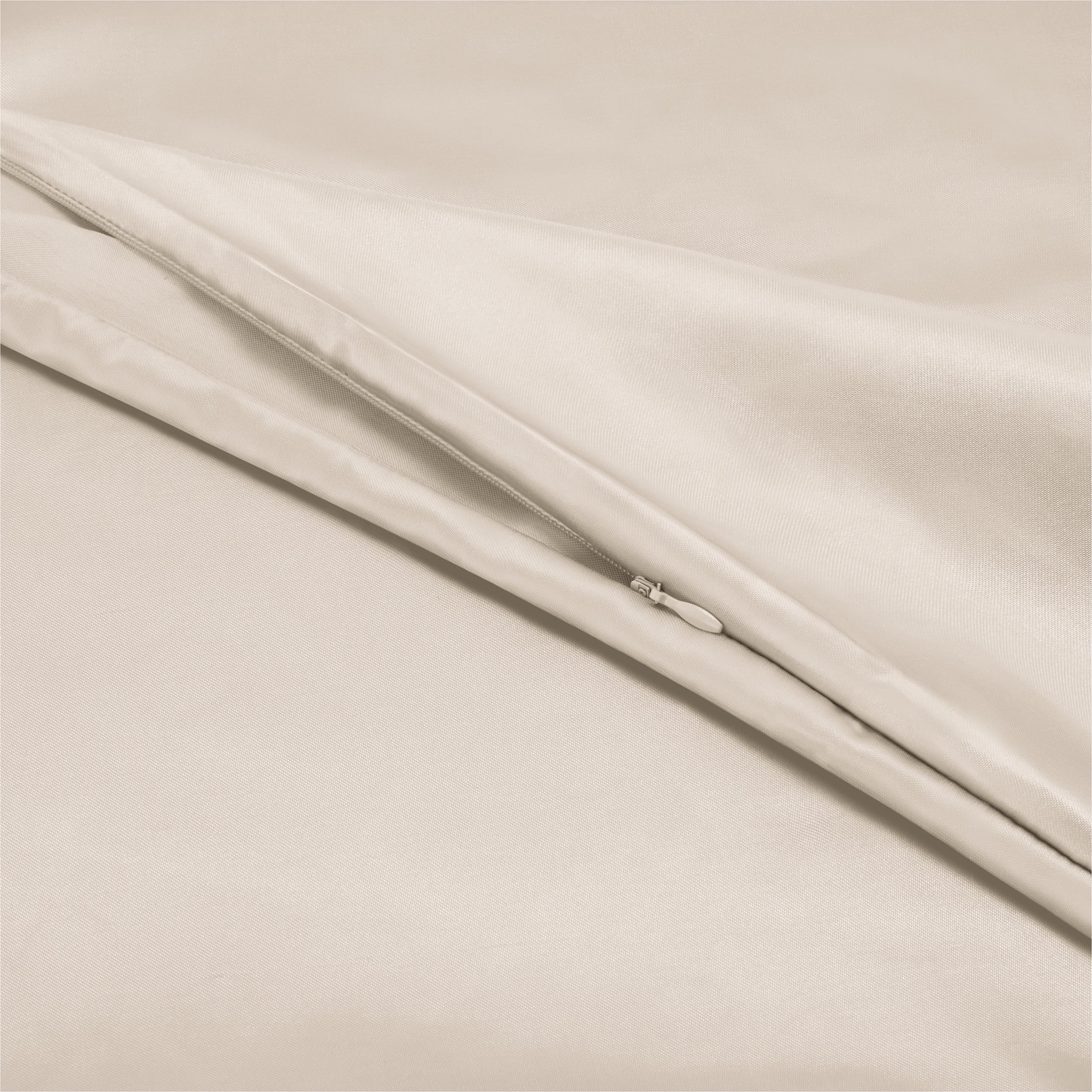 Mainstays by Becky G. & Alejandra Satin Body Pillow Cover, Beige