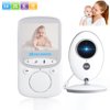 EEEkit Baby Monitor, 2.4" Video Baby Monitor with Camera, Infrared Night Version, Temperature Monitoring, Lullaby, Two-Way Audio and VOX Auto Baby Camera, 960ft Transmission Range, High Capacity Batte