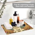 thumbnail image 5 of WOBOGO Acrylic Serving Trays 15.7x11.8 Inch Spill Proof Clear Decorative Organizer with Handle The Dog with Wings, 5 of 7