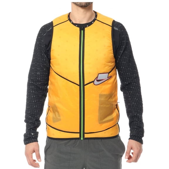 Chaleco Nike AeroLayer Wild Run Naranja Sport Hombre Deportivo naranja L