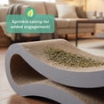 thumbnail image 4 of Kitty City Corrugated Cardboard XL Infinity Lounger Cat Scratching Pad, Multicolored, One Size, 4 of 9