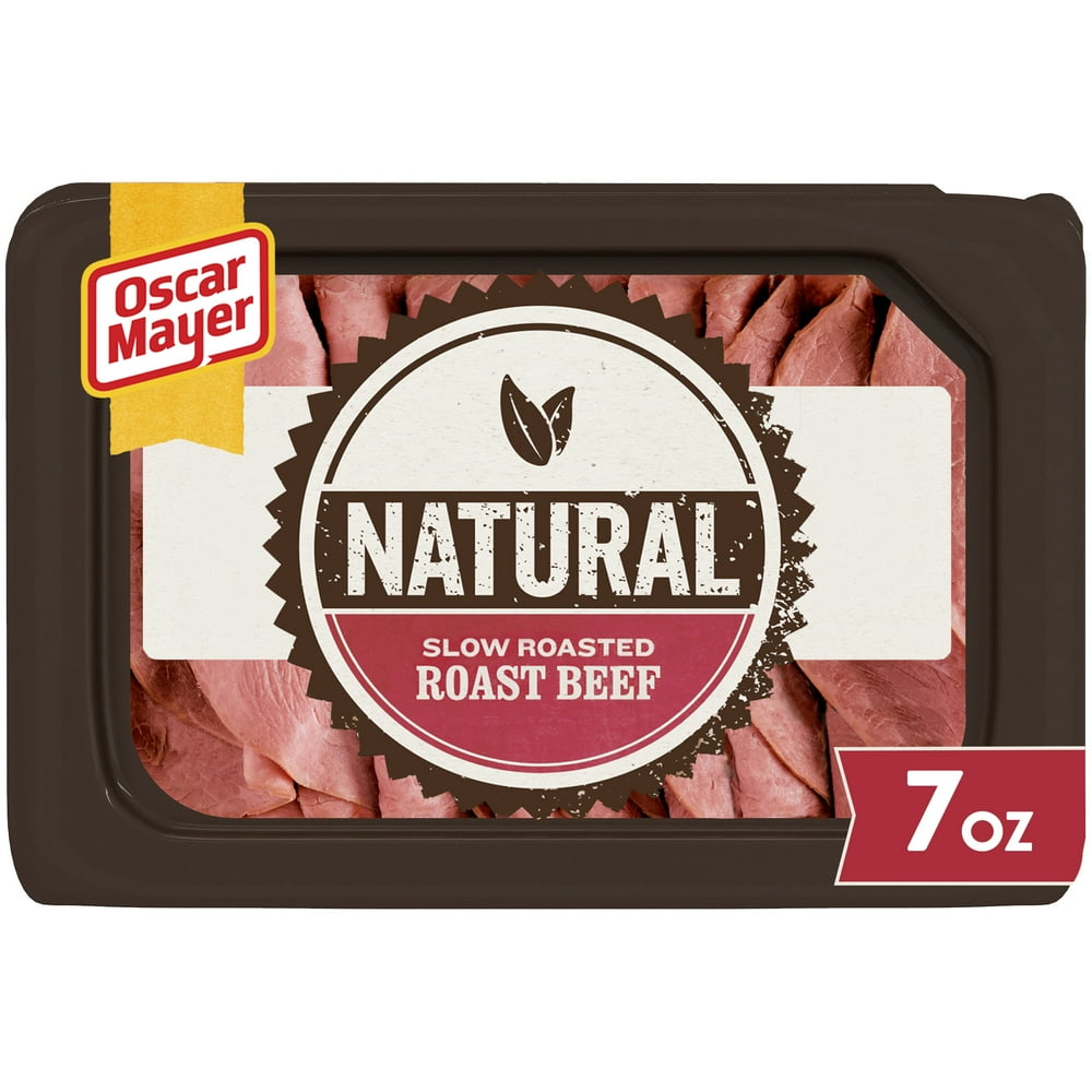 Oscar Mayer Natural Slow Roasted Roast Beef DeliStyle Lunch Meat, 7 oz