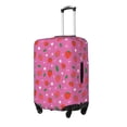 thumbnail image 2 of Haiem Strawberry Floral Luggage Cover Printed Suitcase Covers for Luggage Elastic Washable Suitcase Protector Fits 18-32 Inch Luggage-Small, 2 of 9