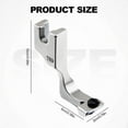 Easygou Adjustable Invisible Zipper Guide Presser Foot for Sewing