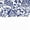 Blue White, variant on Big & Tall Men's Floral Print Pocket Button Down Hawaiian Shirt Blue White 42