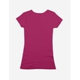 thumbnail image 3 of Junior Crew Neck | 8862 | Hot Pink | XXLarge, 3 of 3