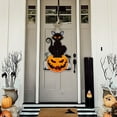 thumbnail image 6 of PEIBang Halloween Door Hanging Sign,Front Door Hanger Wreath Decor Indoor Outdoor Decor,Welcome Sign for Home Decorations Party Supplies, 6 of 6