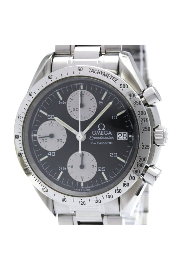 Pre-Owned OMEGA Speedmaster Date Steel Automatic Mens Watch 3511.50 Polished