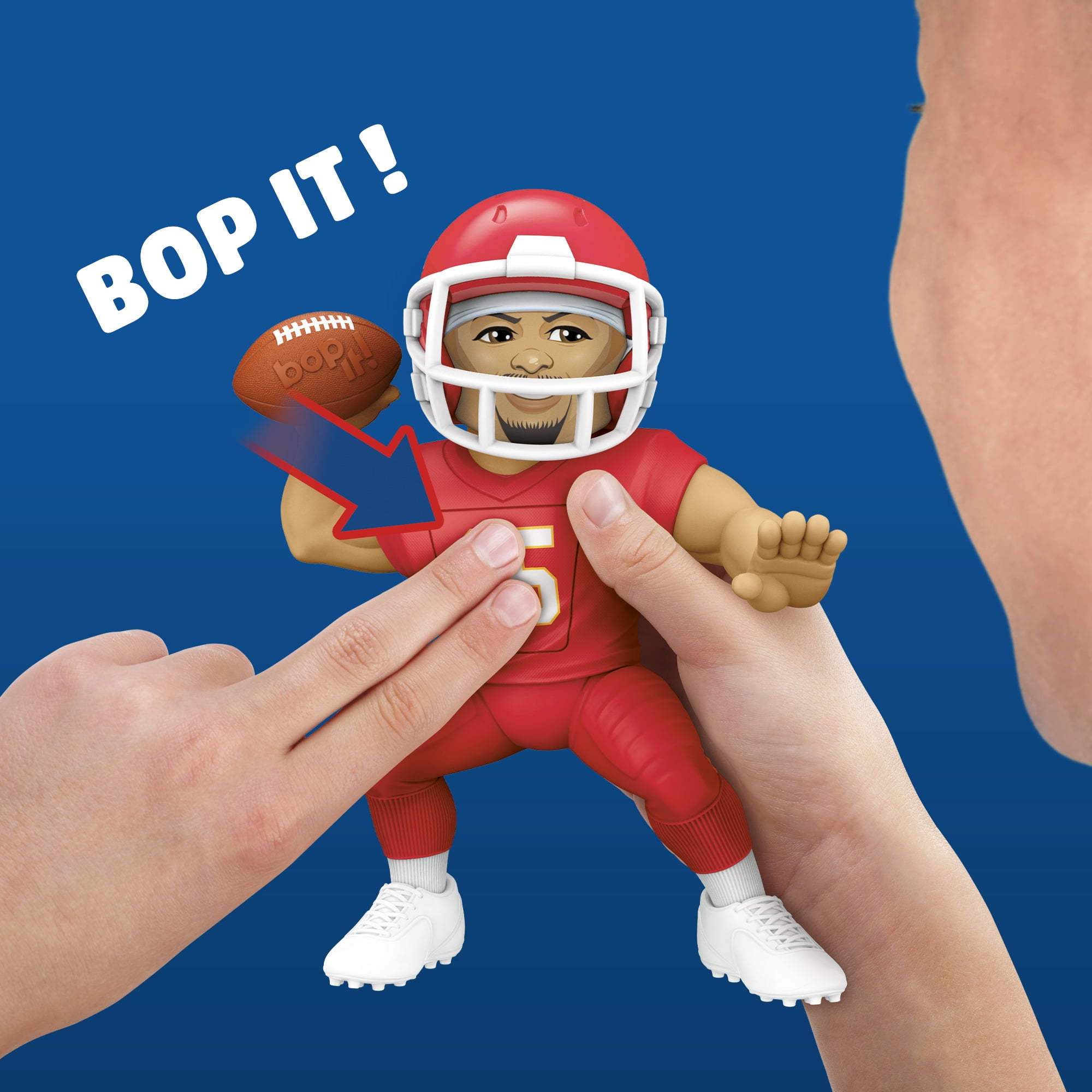 Bop It! Patrick Mahomes Edition Game, Officially Licensed NFL Games for Kids and Teens, 8+